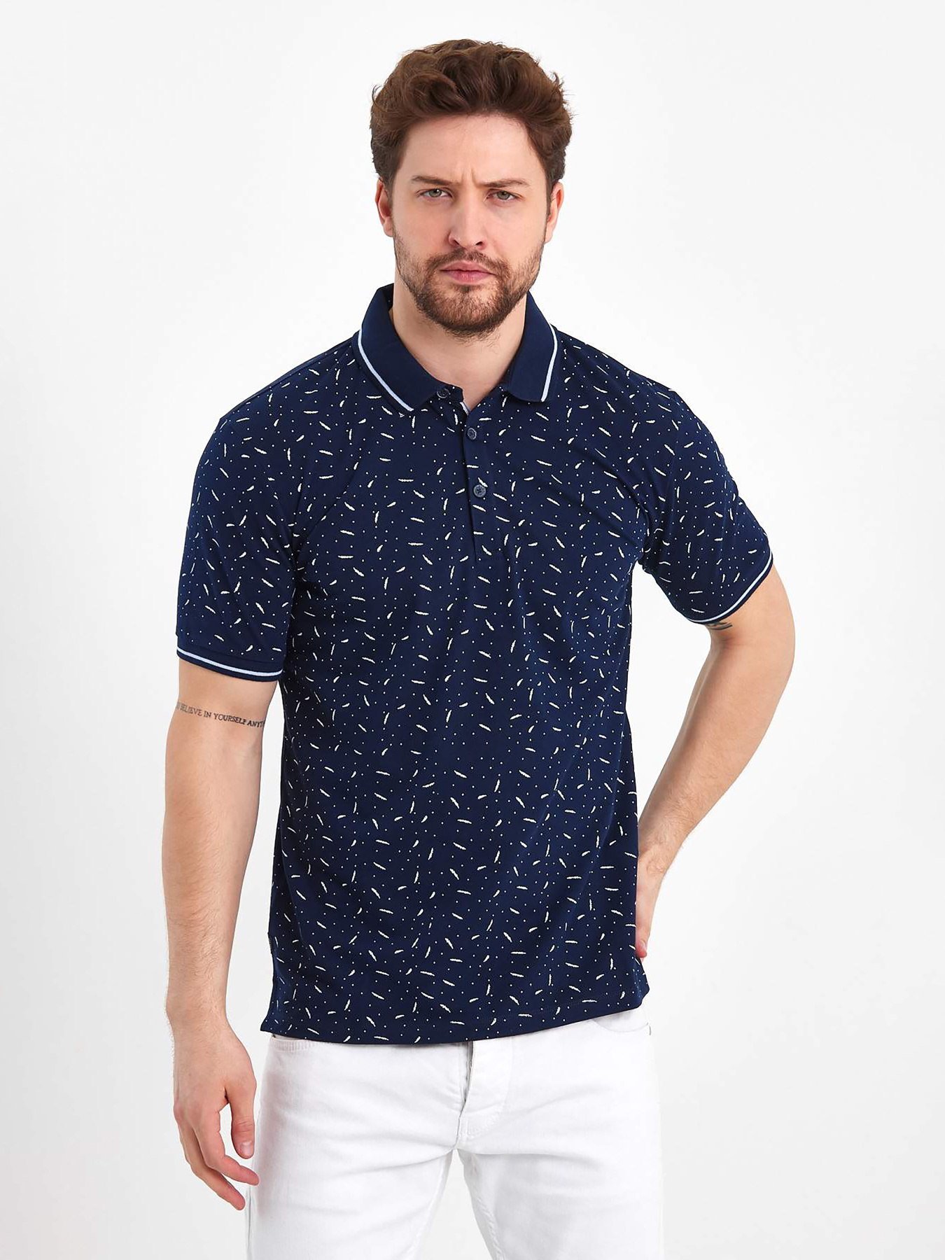 Поло Trend Collection модель TC8322DarkBlueFTBLK Фото