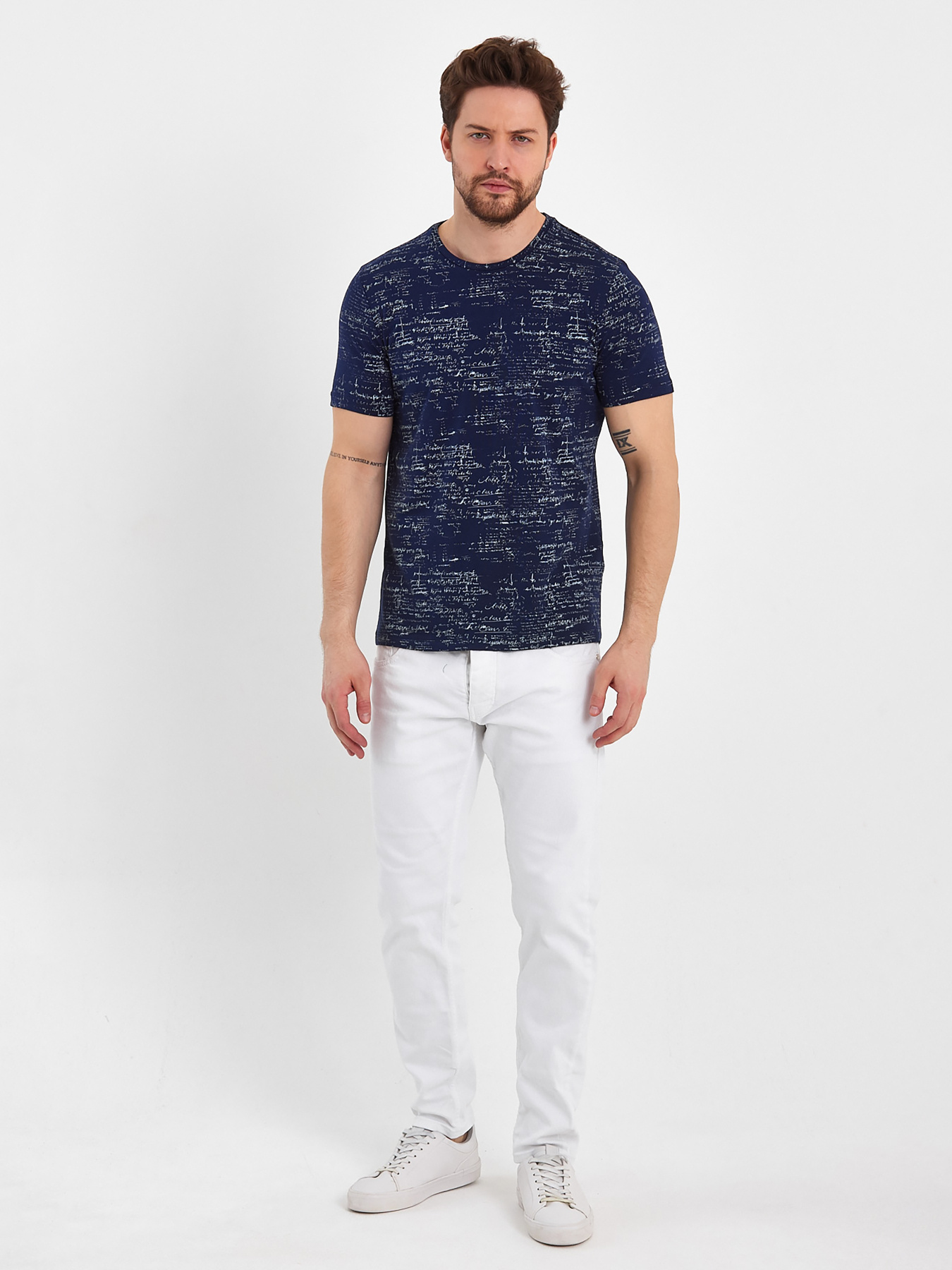 Футболка Trend Collection модель TC8320DarkBlueFTBLK Футболка Trend Collection модель TC8320DarkBlueFTBLK Фото