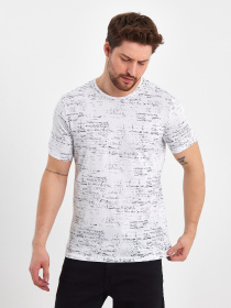 Футболка Trend Collection модель TC8319WhiteFTBLK Фото