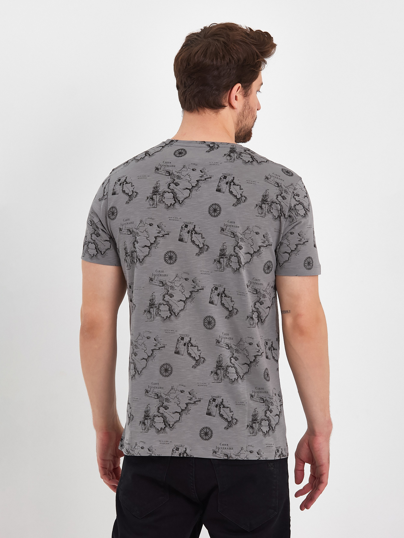 Футболка Trend Collection модель TC8306GreyFTBLK Фото