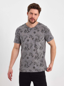 Футболка Trend Collection модель TC8306GreyFTBLK Фото