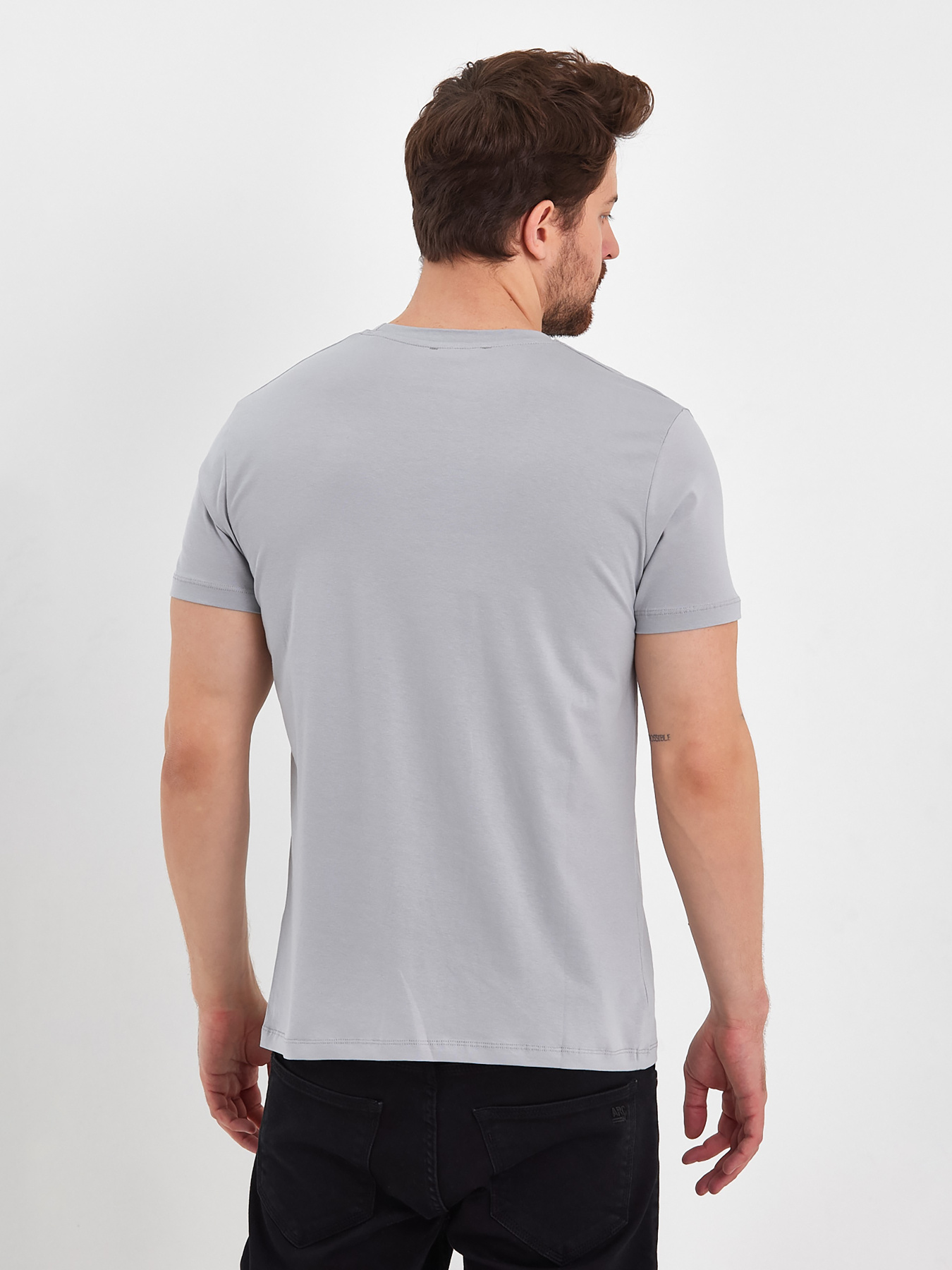 Футболка Trend Collection модель TC8302GreyFTBLK Фото