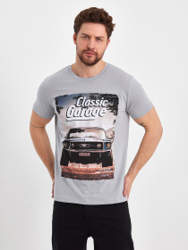 Футболка Trend Collection модель TC8302GreyFTBLK Фото