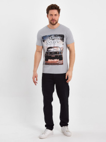 Футболка Trend Collection модель TC8302GreyFTBLK Фото