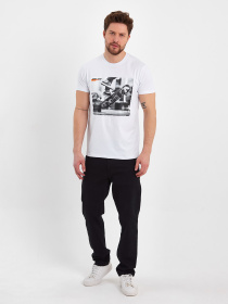 Футболка Trend Collection модель TC8295WhiteFTBLK Фото