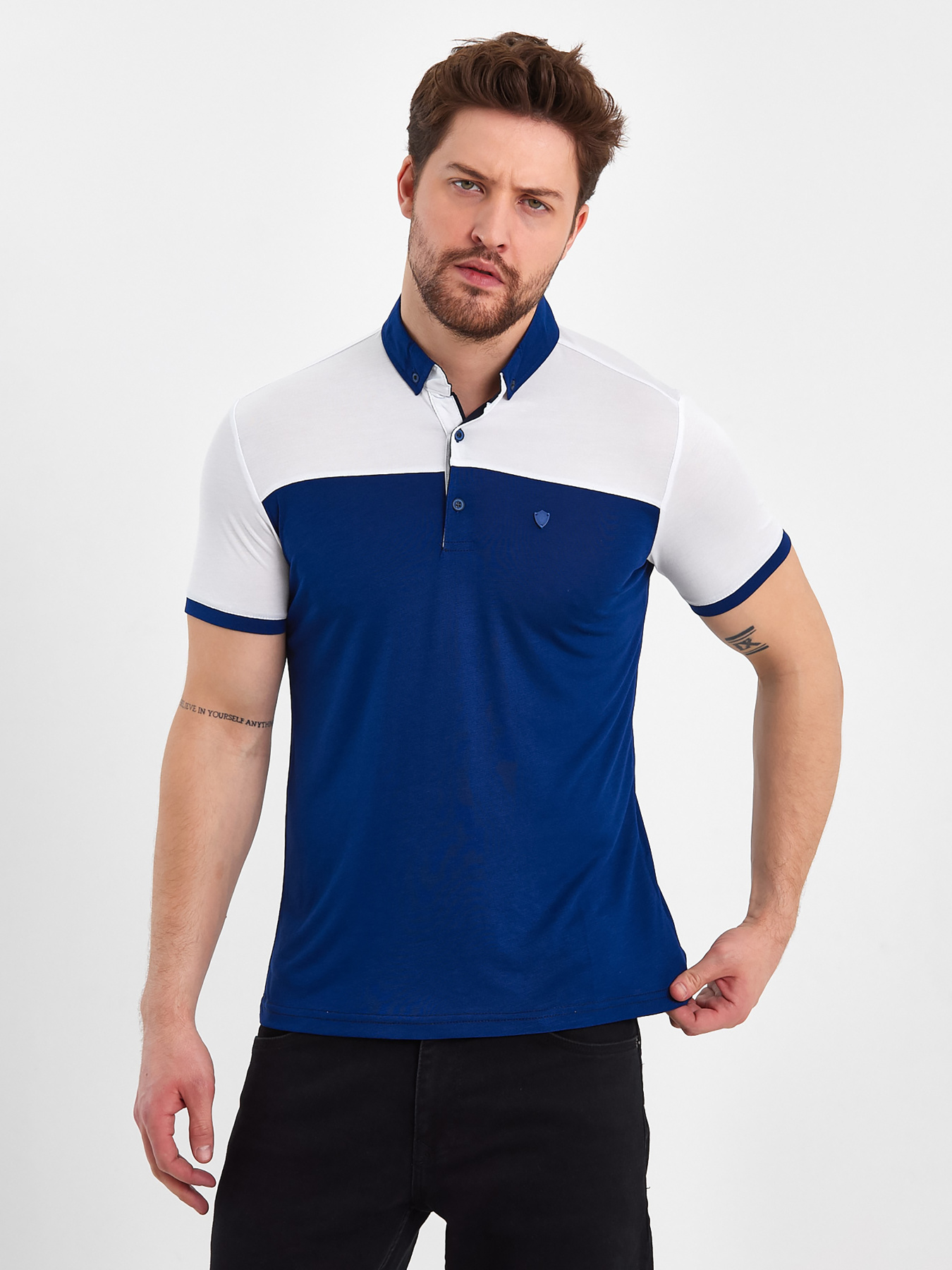 Поло Trend Collection модель TC8269BlueFTBLK Фото