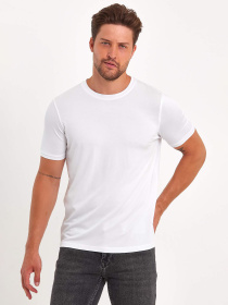 Футболка Trend Collection модель TC8245WhiteFTBLK Фото