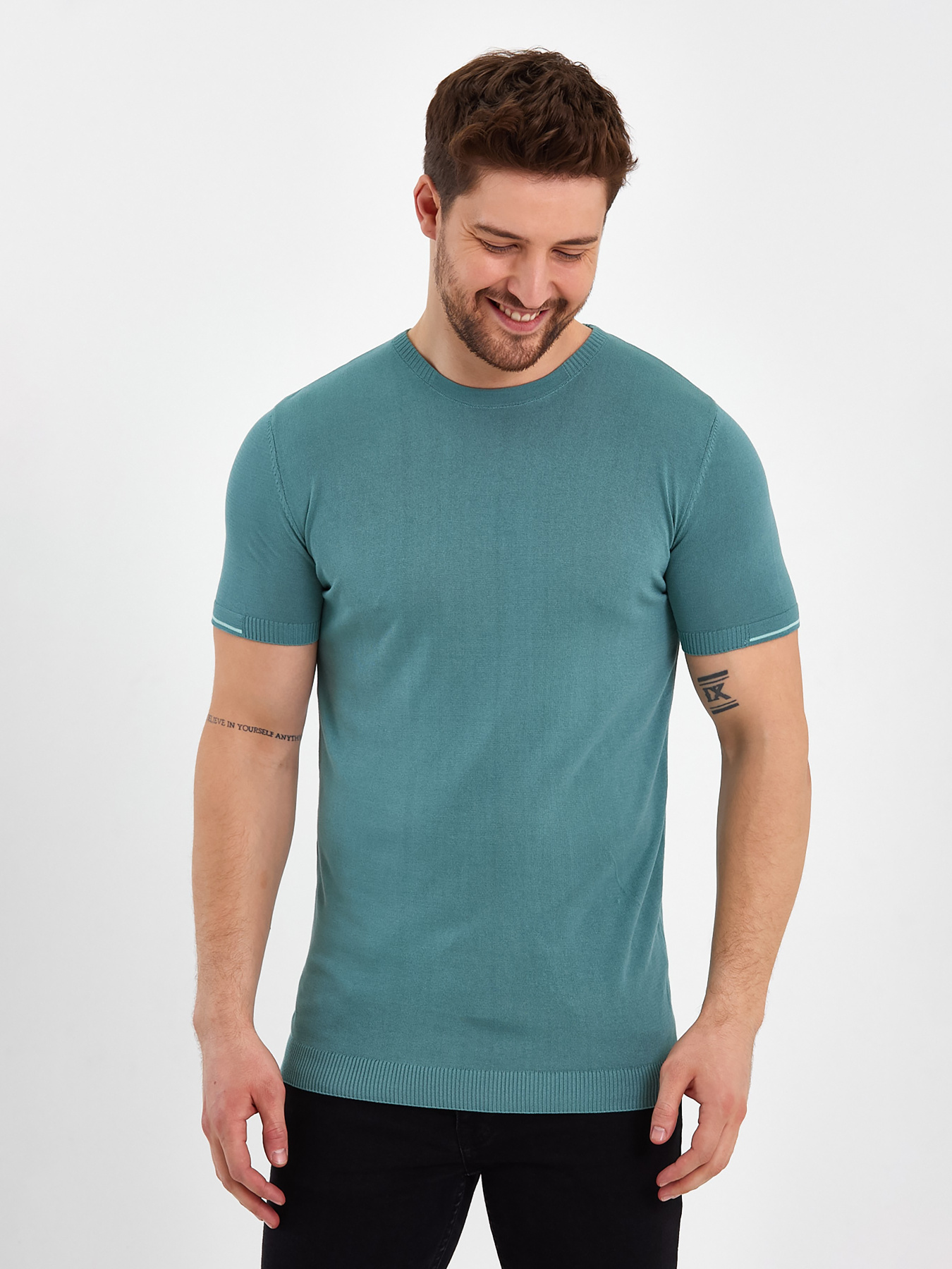 Футболка Trend Collection модель TC8243PistachioFTBLK Фото