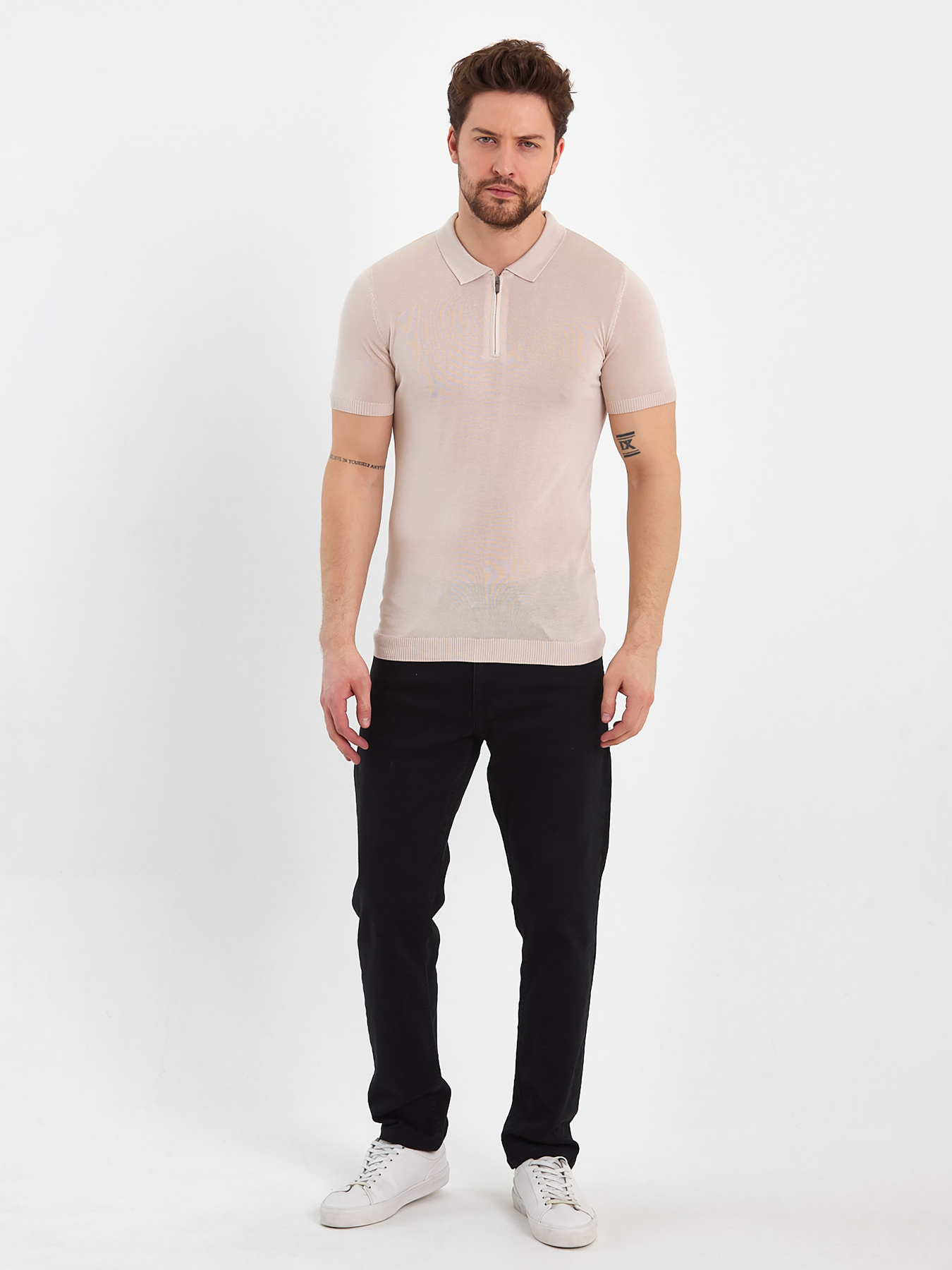 Поло Trend Collection модель TC8215BeigeFTBLK Фото