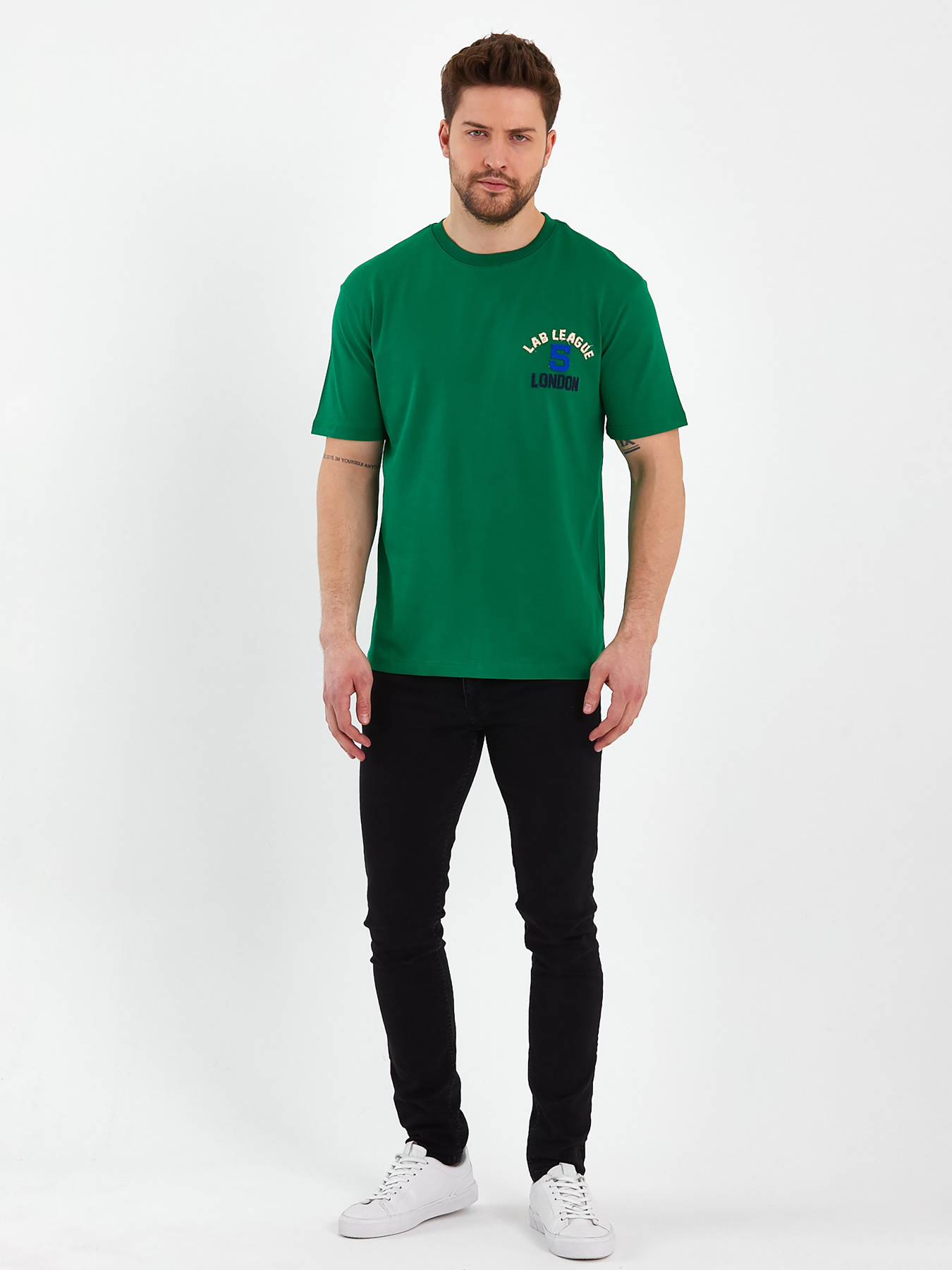 Футболка Trend Collection модель TC8092GreenFTBLK Фото