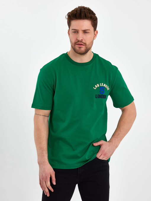 Футболка Trend Collection модель TC8092GreenFTBLK Фото