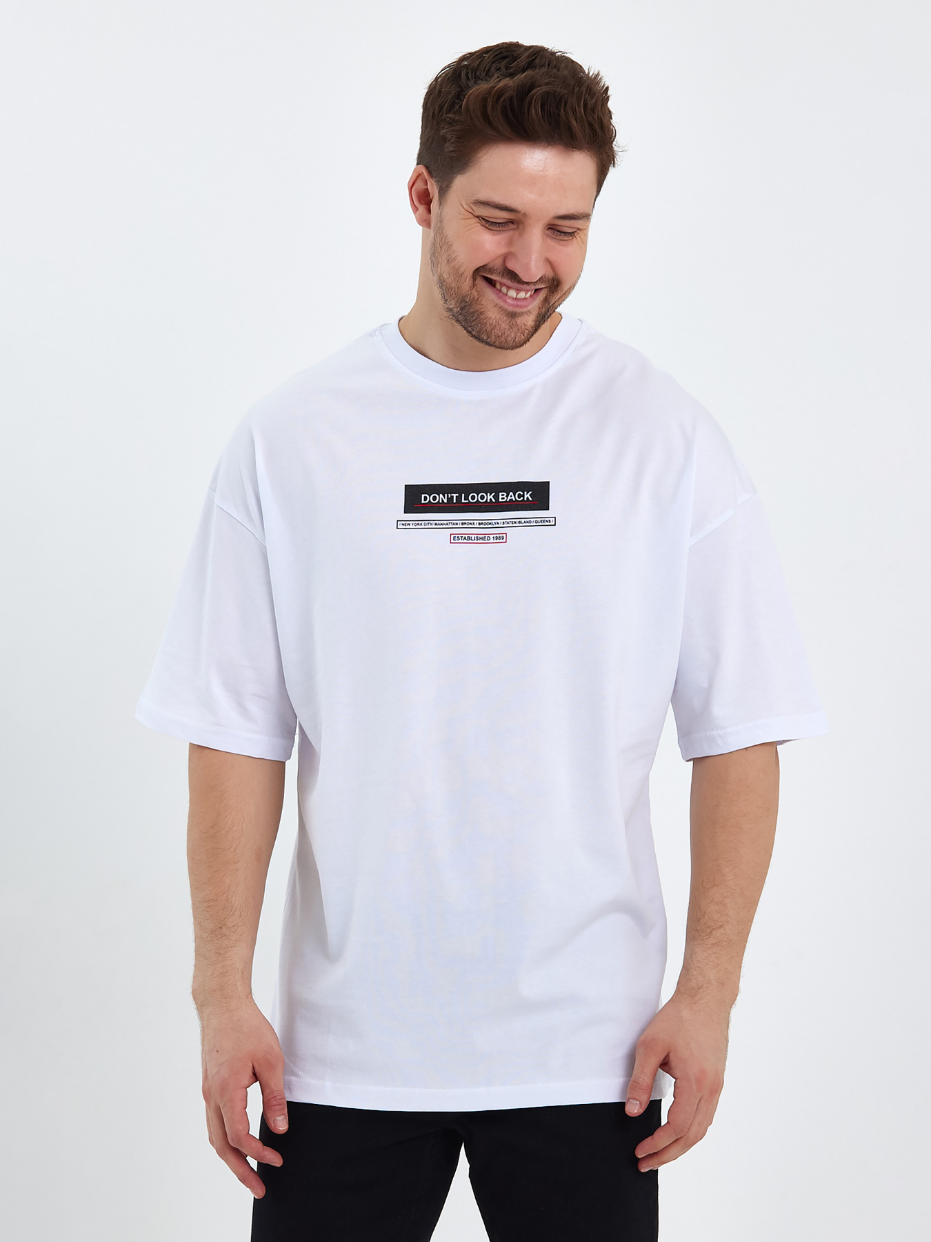 Футболка Trend Collection модель TC7920WhiteFTBLK Фото