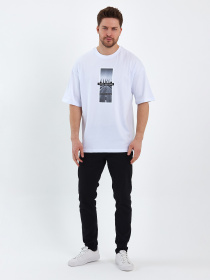 Футболка Trend Collection модель TC7918WhiteFTBLK Фото