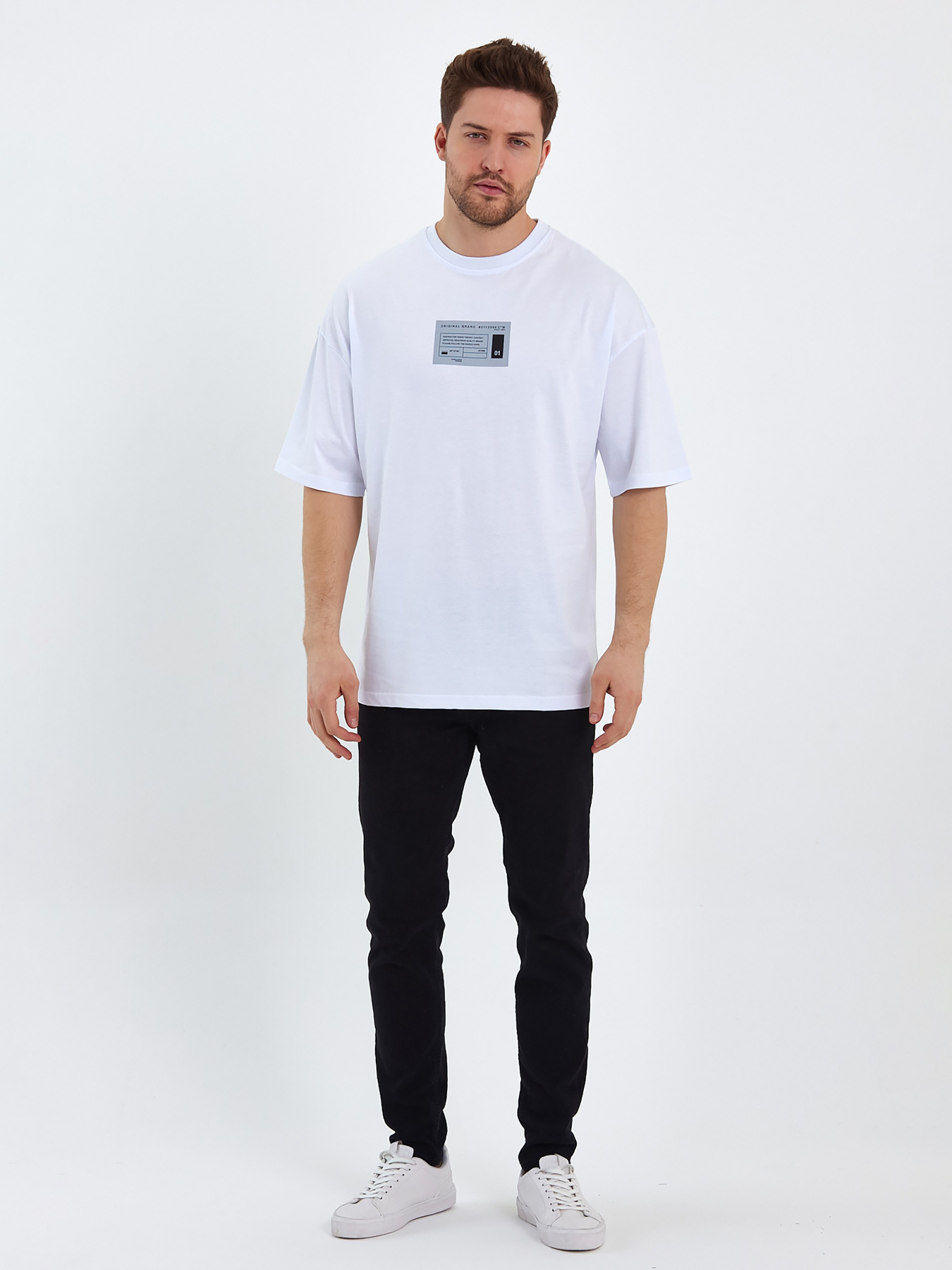 Футболка Trend Collection модель TC7914WhiteFTBLK Фото