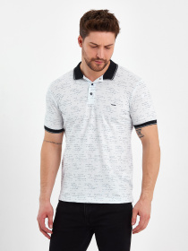 Поло Trend Collection модель TC7898WhiteFTBLK Поло Trend Collection модель TC7898WhiteFTBLK Фото