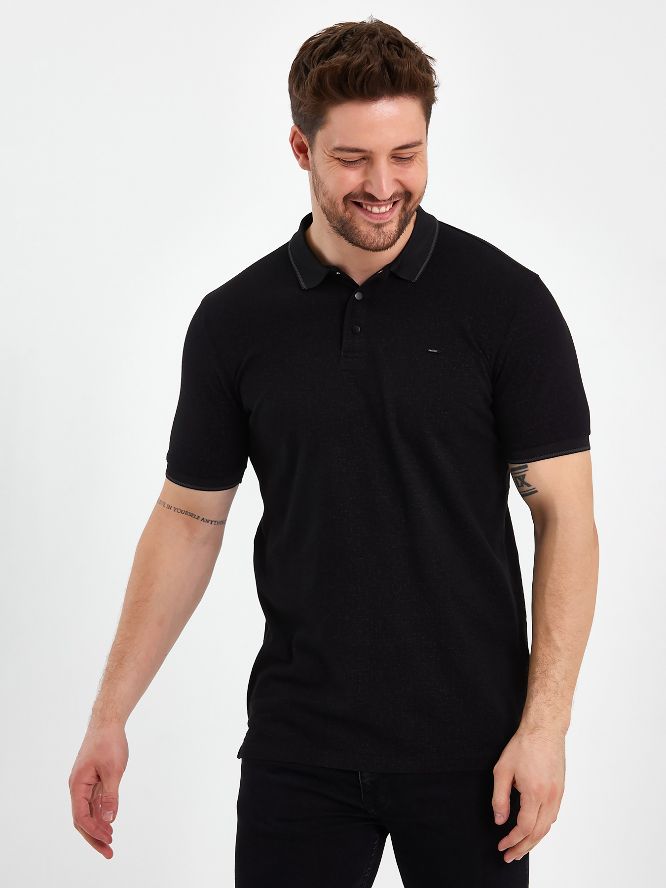 Поло Trend Collection модель TC7892BlackFTBLK Фото