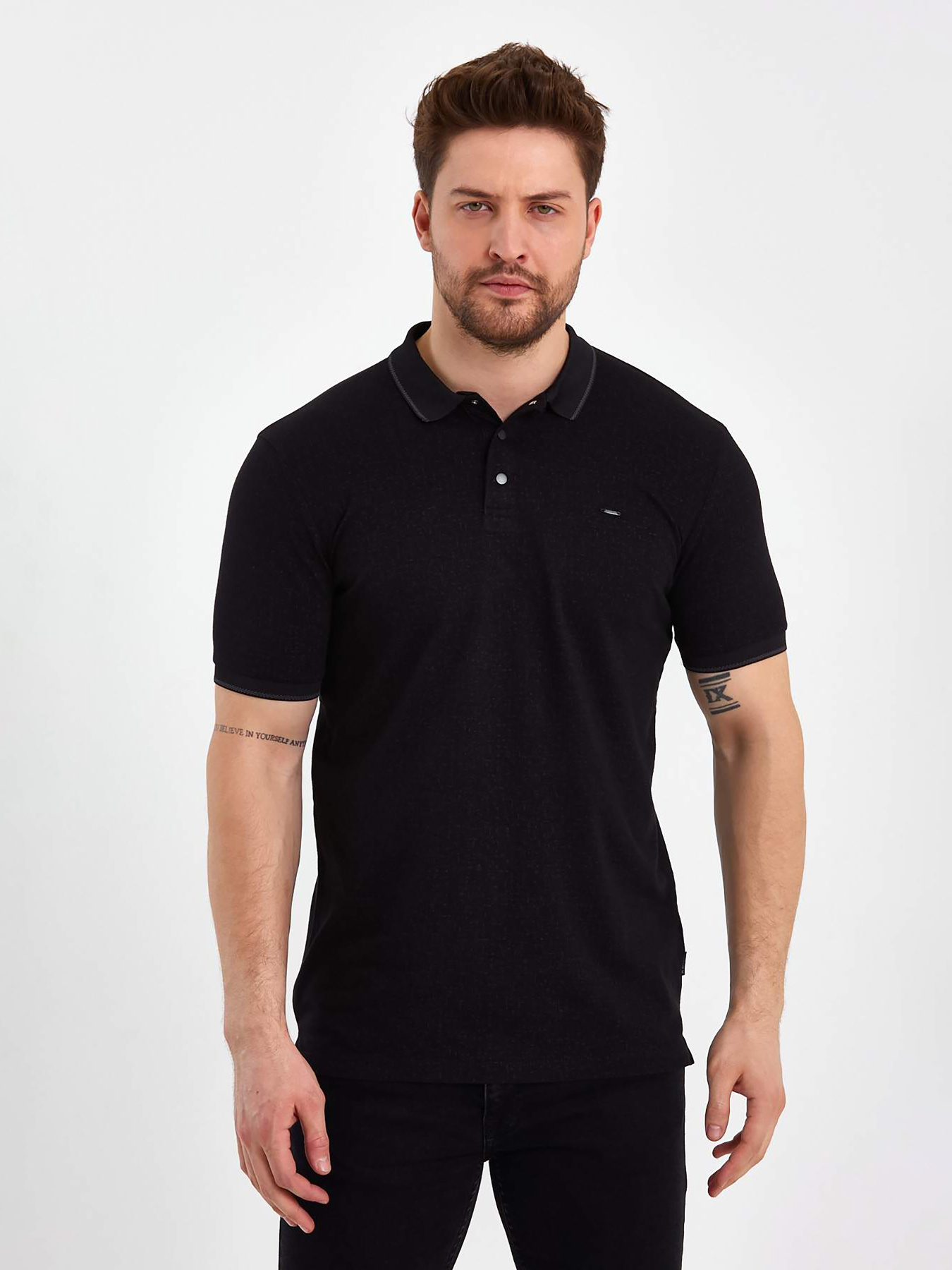 Поло Trend Collection модель TC7892BlackFTBLK Фото