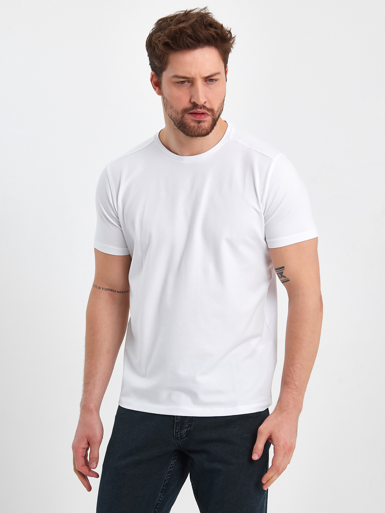 Футболка Trend Collection модель TC7812WhiteFTBLK Фото