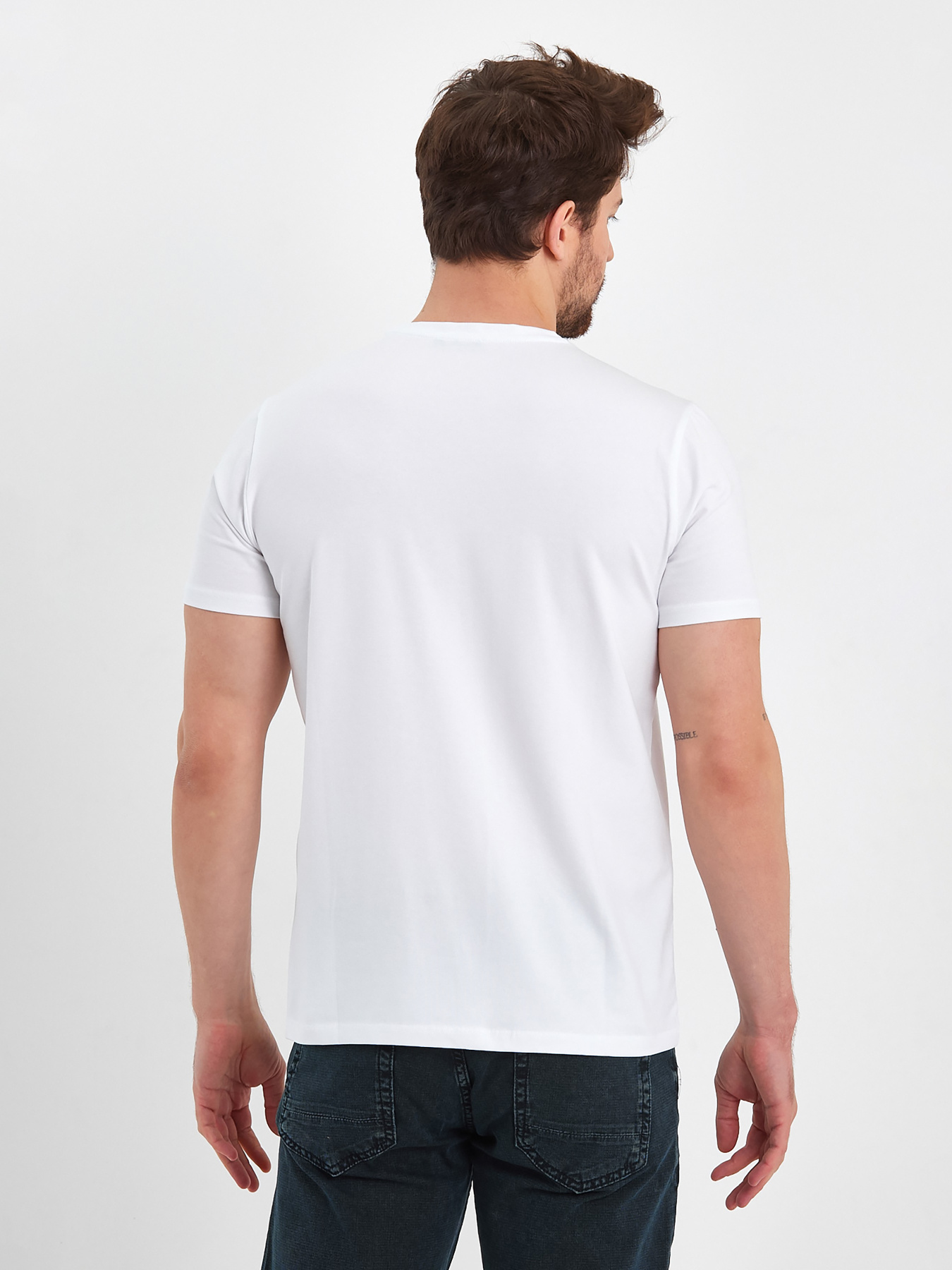 Футболка Trend Collection модель TC7812WhiteFTBLK Фото