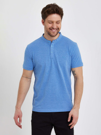 Поло Trend Collection модель TC7770LightBlueFTBLK Фото