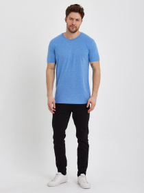 Футболка Trend Collection модель TC7657LightBlueFTBLK Фото