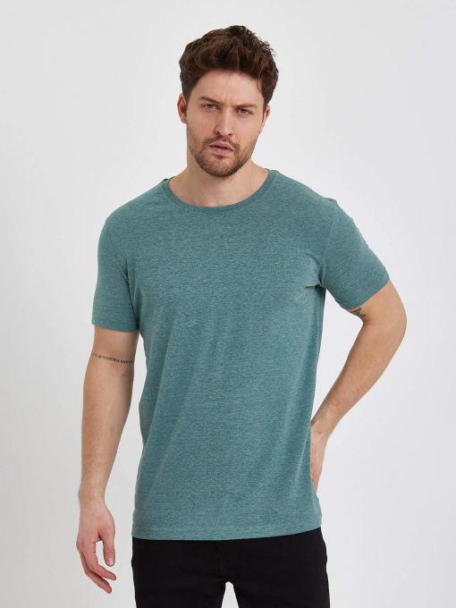 Футболка Trend Collection модель TC7655GreenFTBLK Фото