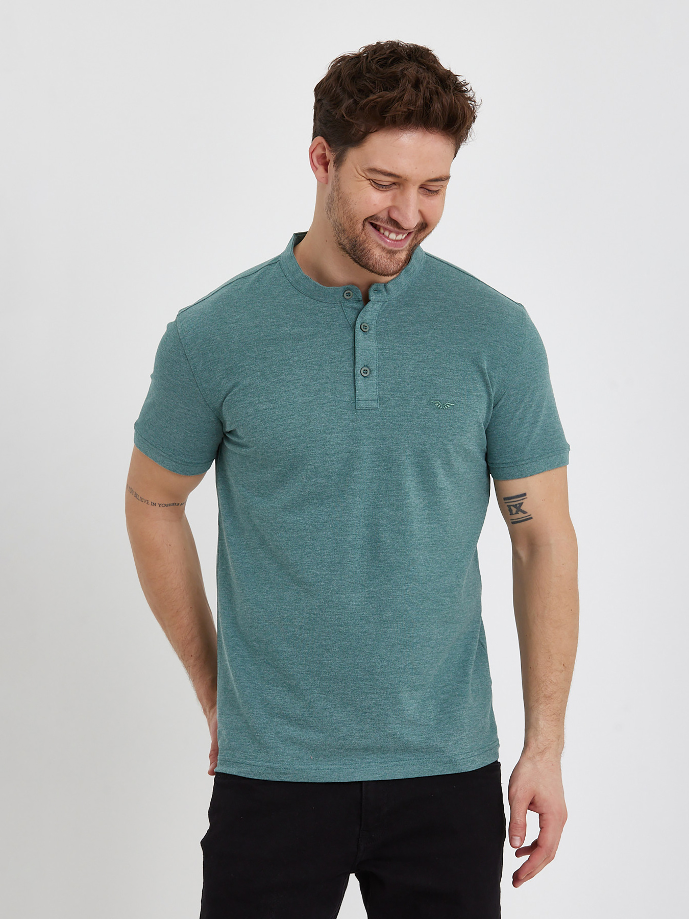 Поло Trend Collection модель TC7648GreenFTBLK Фото