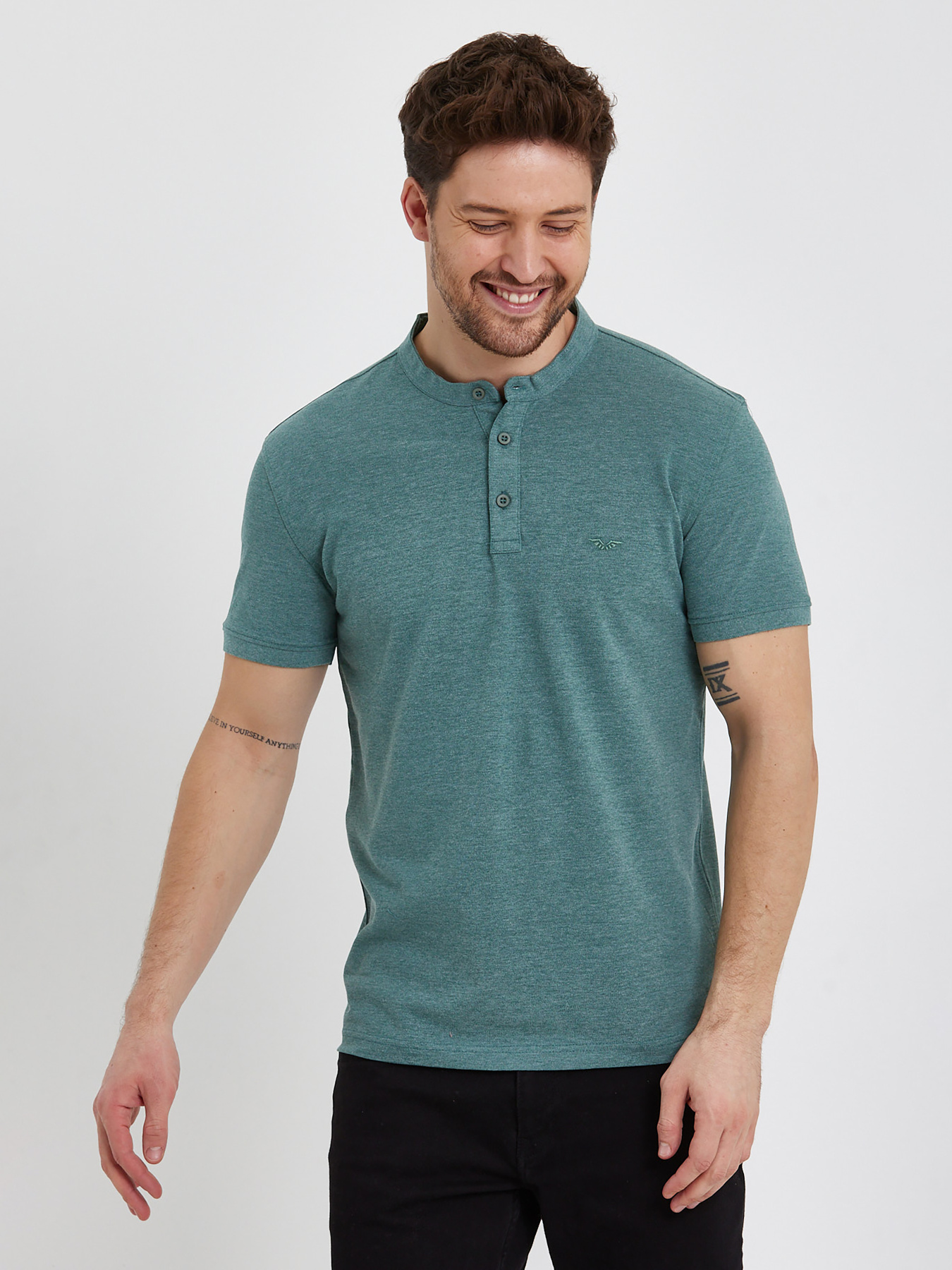 Поло Trend Collection модель TC7648GreenFTBLK Фото