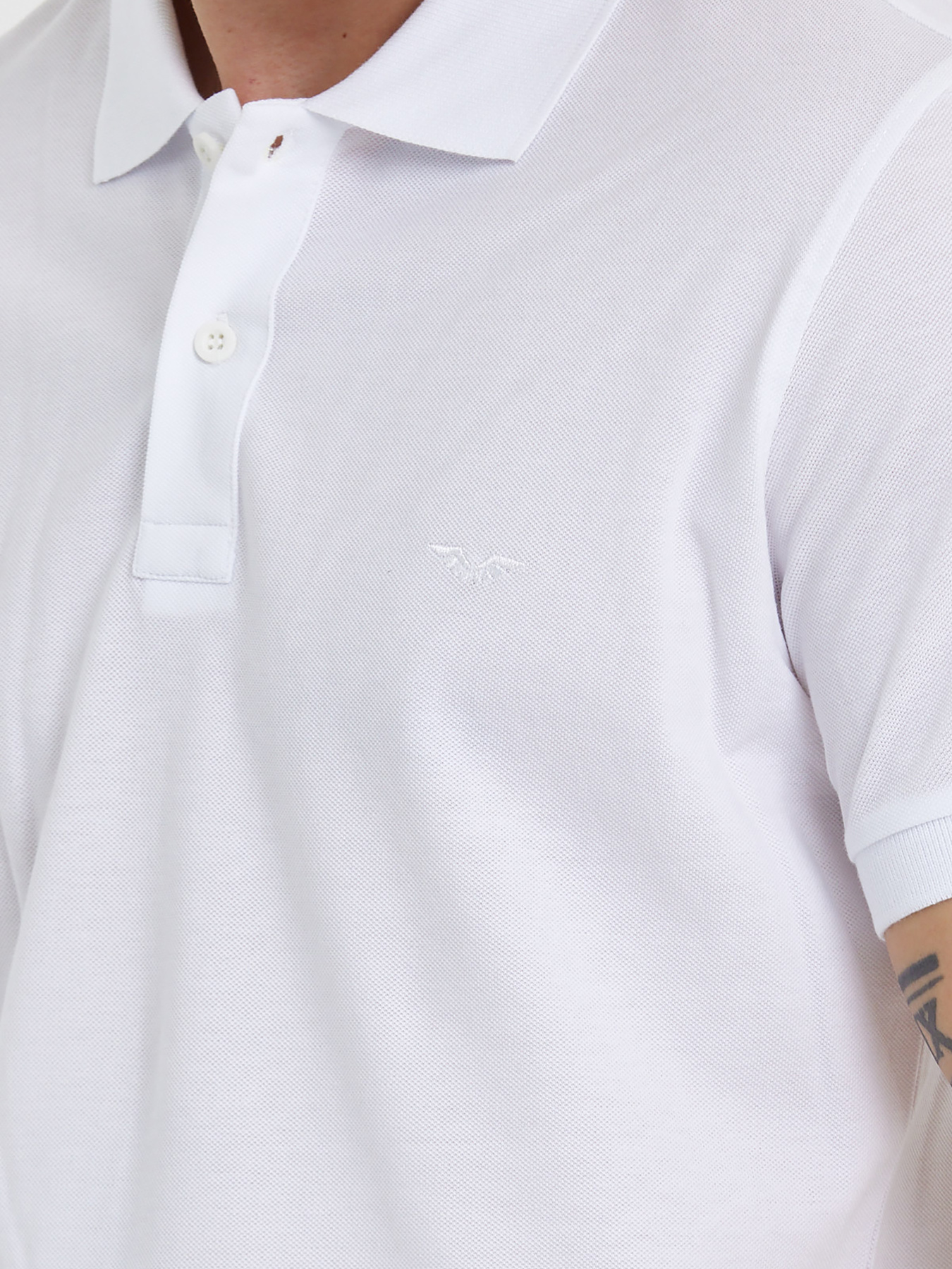 Поло Trend Collection модель TC7611WhiteFTBLK Фото