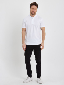 Поло Trend Collection модель TC7605WhiteFTBLK Фото