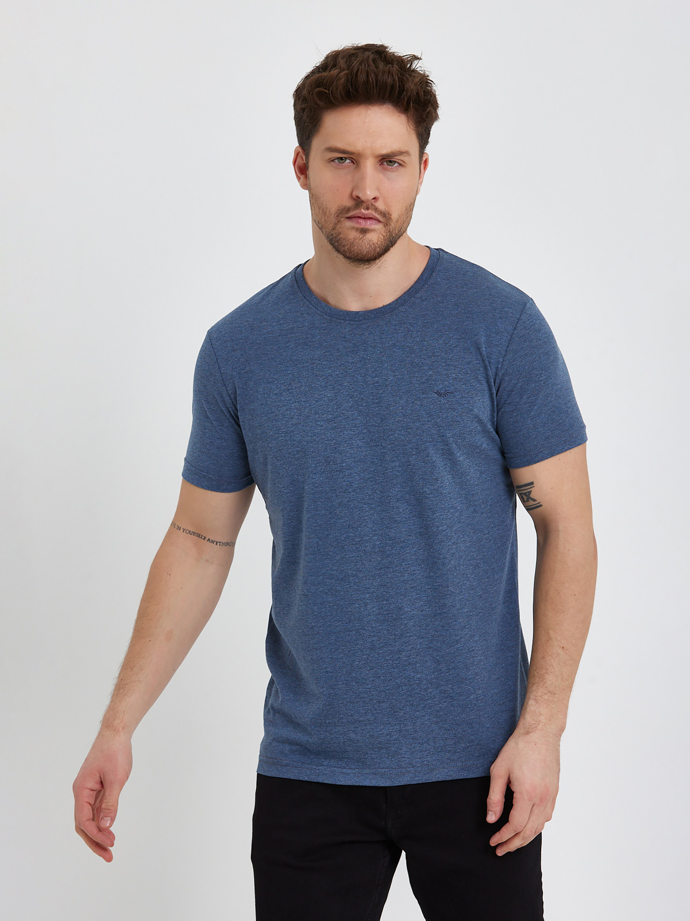 Футболка Trend Collection модель TC7600BlueFTBLK Фото