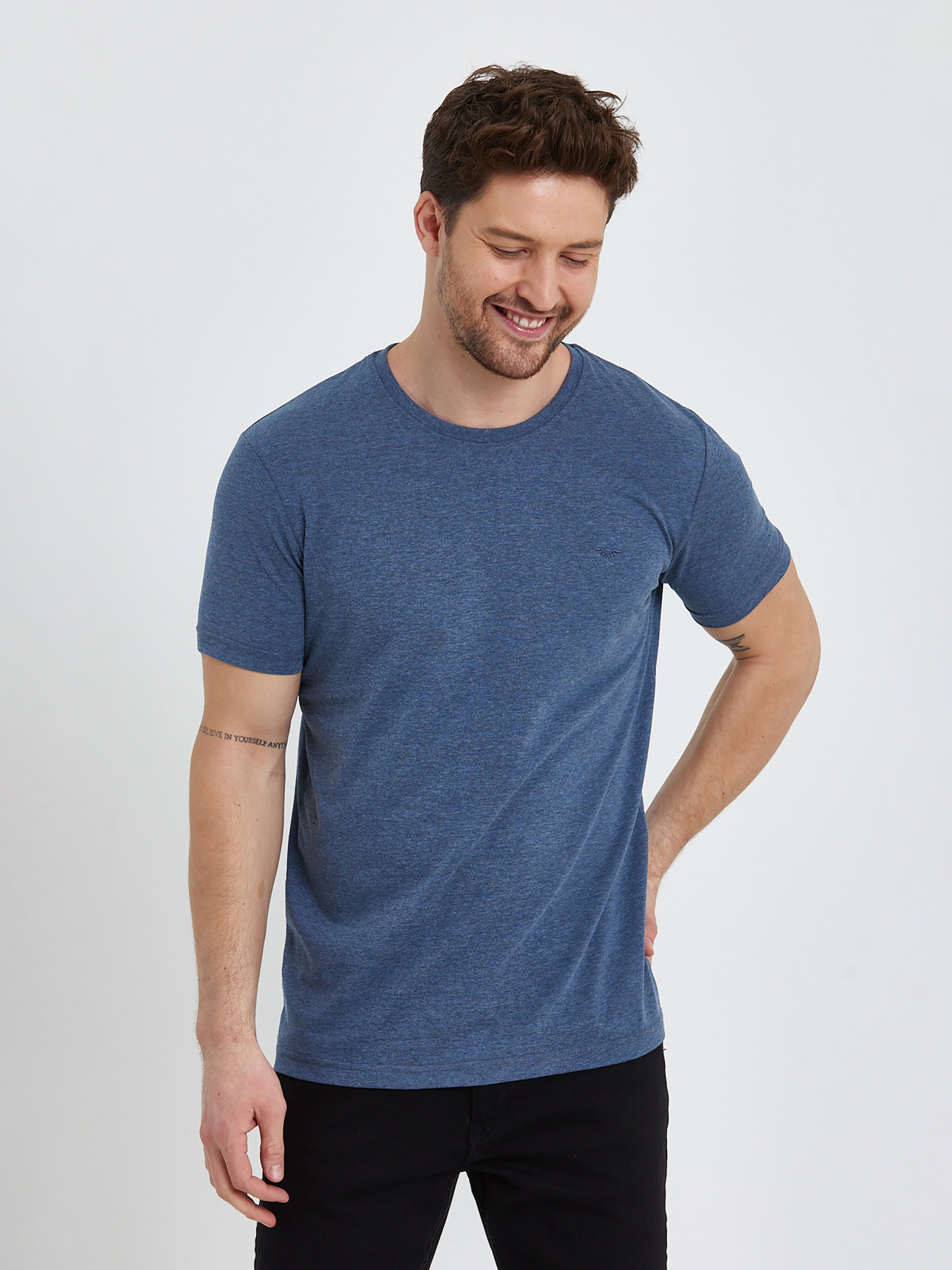 Футболка Trend Collection модель TC7600BlueFTBLK Фото