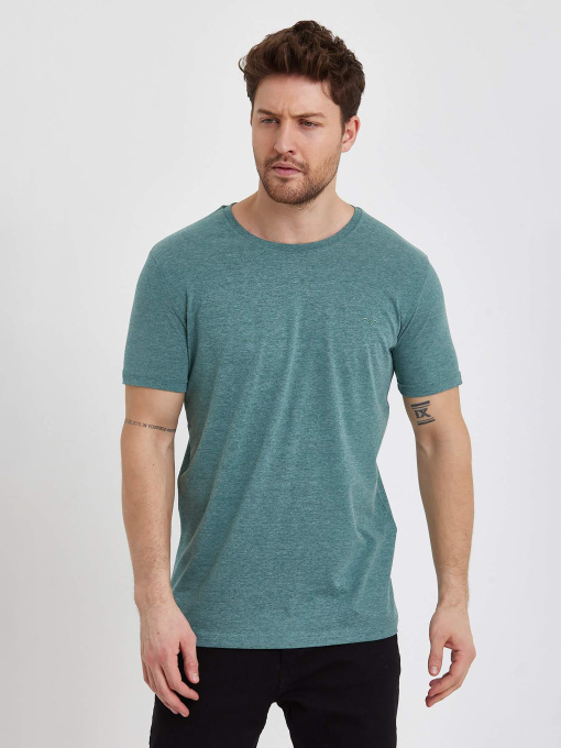 Футболка Trend Collection модель TC7599GreenFTBLK Фото