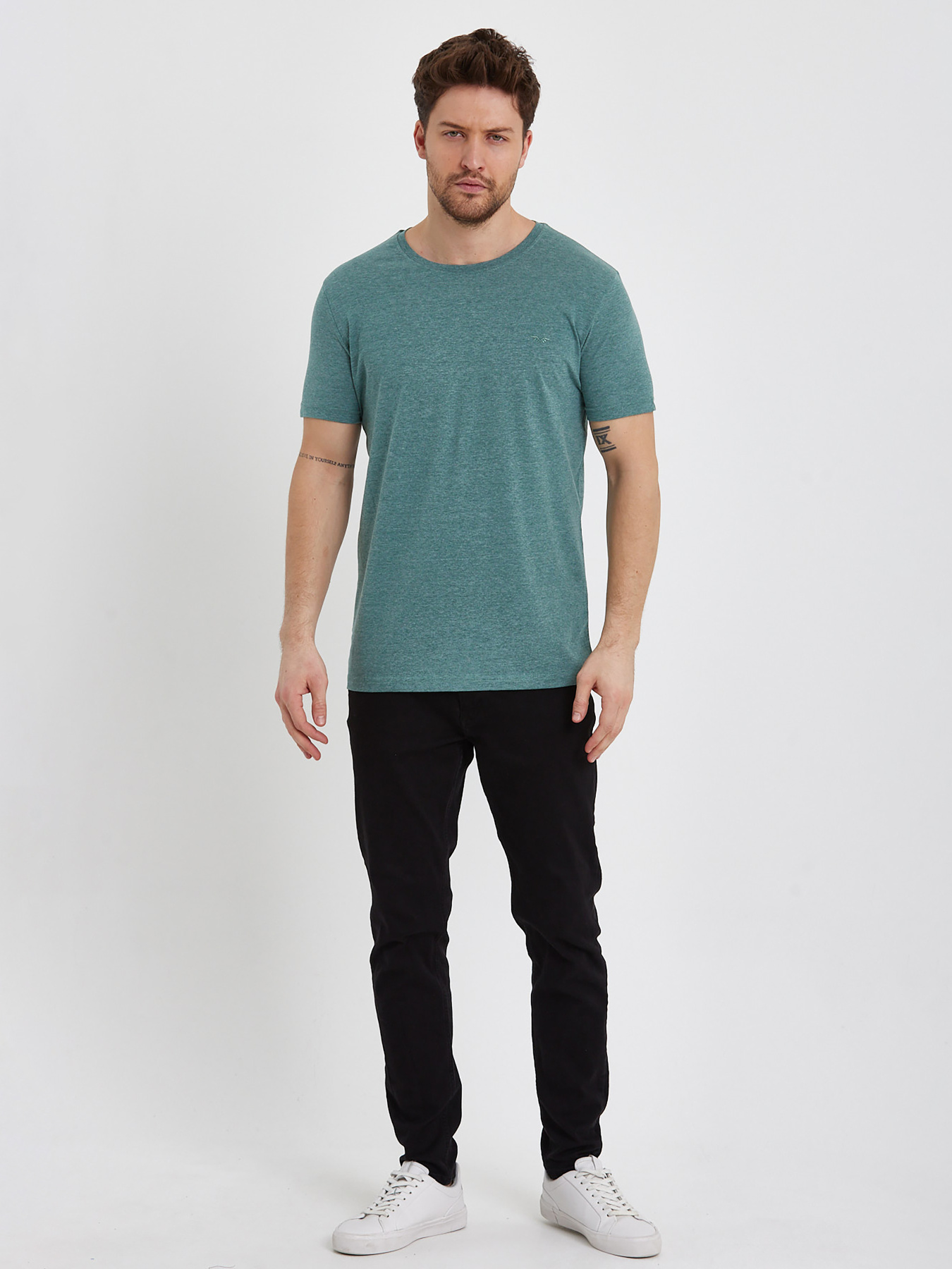 Футболка Trend Collection модель TC7599GreenFTBLK Фото