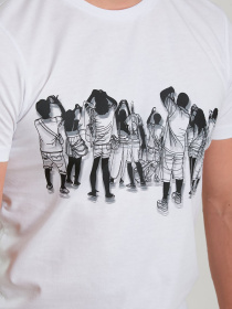 Футболка Trend Collection модель TC6530WhiteFTBLK Фото