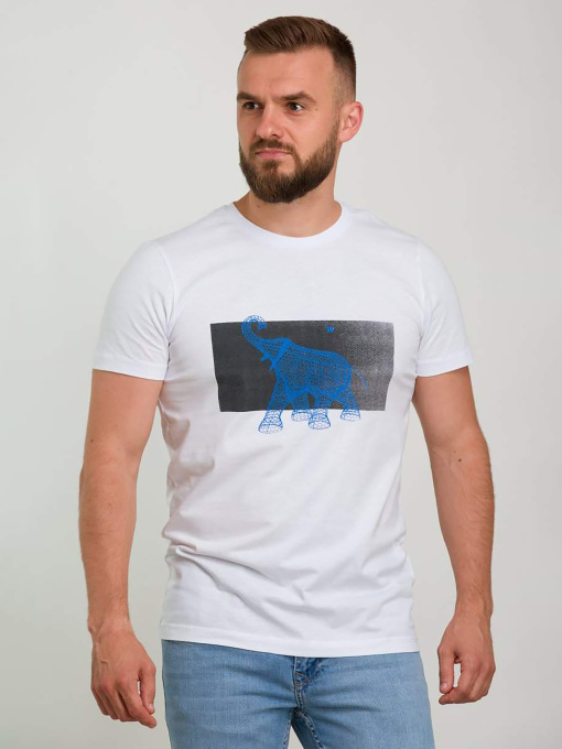 Футболка Trend Collection модель TC6523WhiteFTBLK Фото