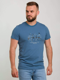 Футболка Trend Collection модель TC6520BlueFTBLK Фото