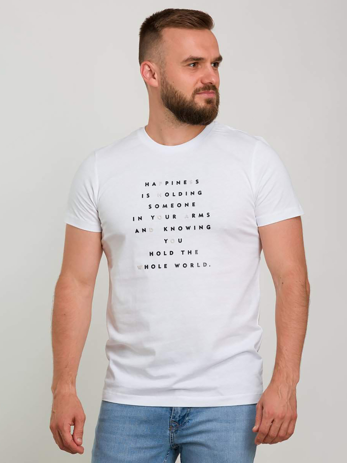 Футболка Trend Collection модель TC6517WhiteFTBLK Фото