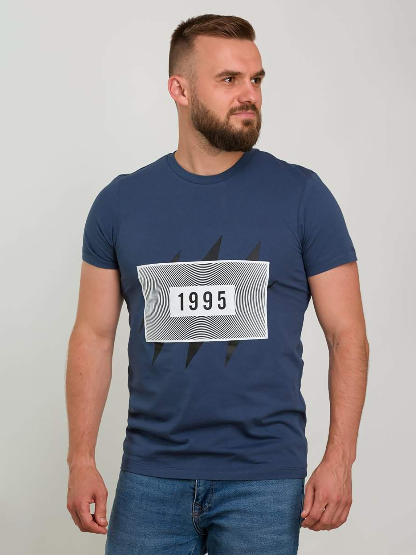 Футболка Trend Collection модель TC6515BlueFTBLK Фото