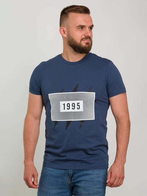 Футболка Trend Collection модель TC6515BlueFTBLK Фото