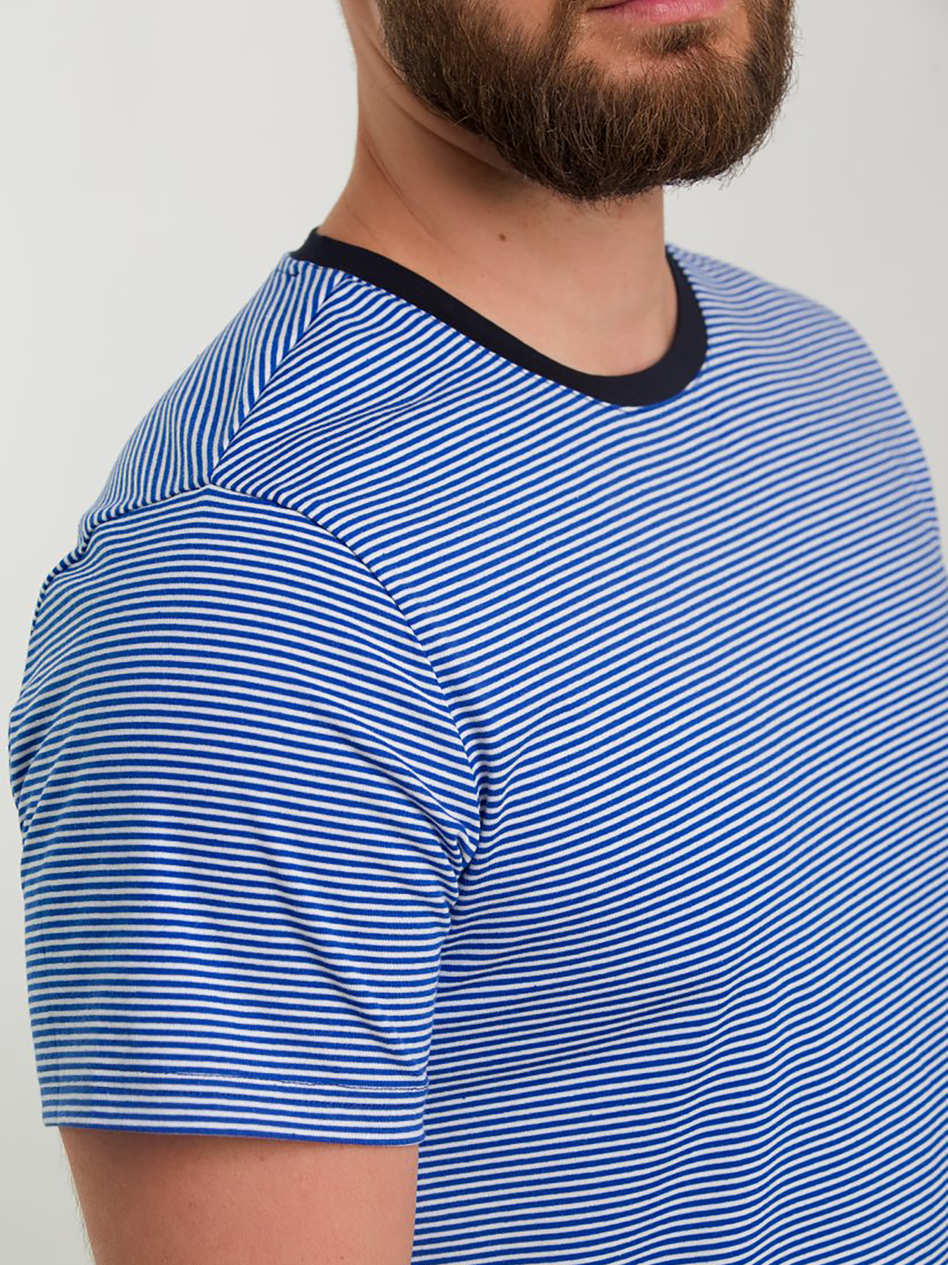 Футболка Trend Collection модель TC6453WhiteBlueFTBLK Фото