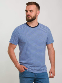 Футболка Trend Collection модель TC6453WhiteBlueFTBLK Фото