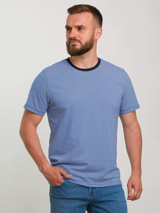 Футболка Trend Collection модель TC6453WhiteBlueFTBLK Фото