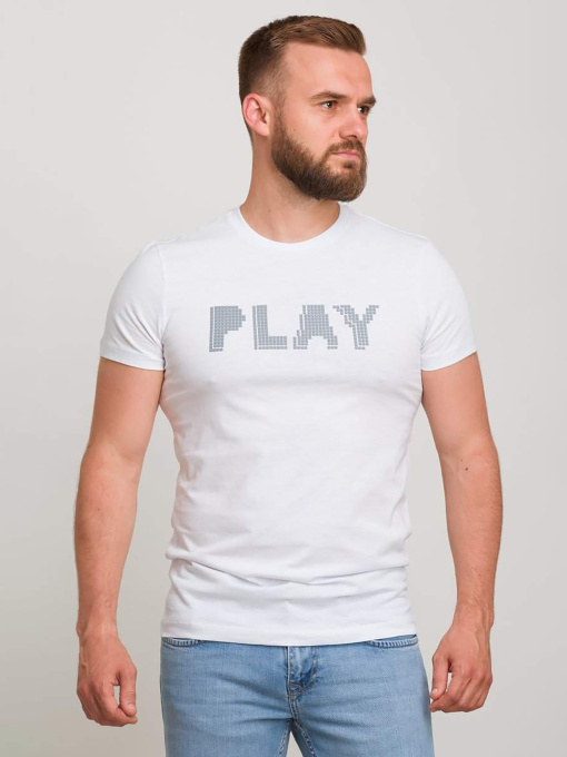 Футболка Trend Collection модель TC6384WhiteFTBLK Фото