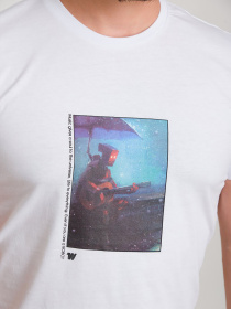 Футболка Trend Collection модель TC6382WhiteFTBLK Фото