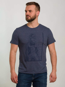 Футболка Trend Collection модель TC6207BlueFTBLK Фото