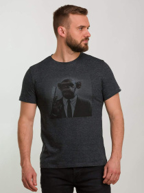 Футболка Trend Collection модель TC6206GreyFTBLK Фото