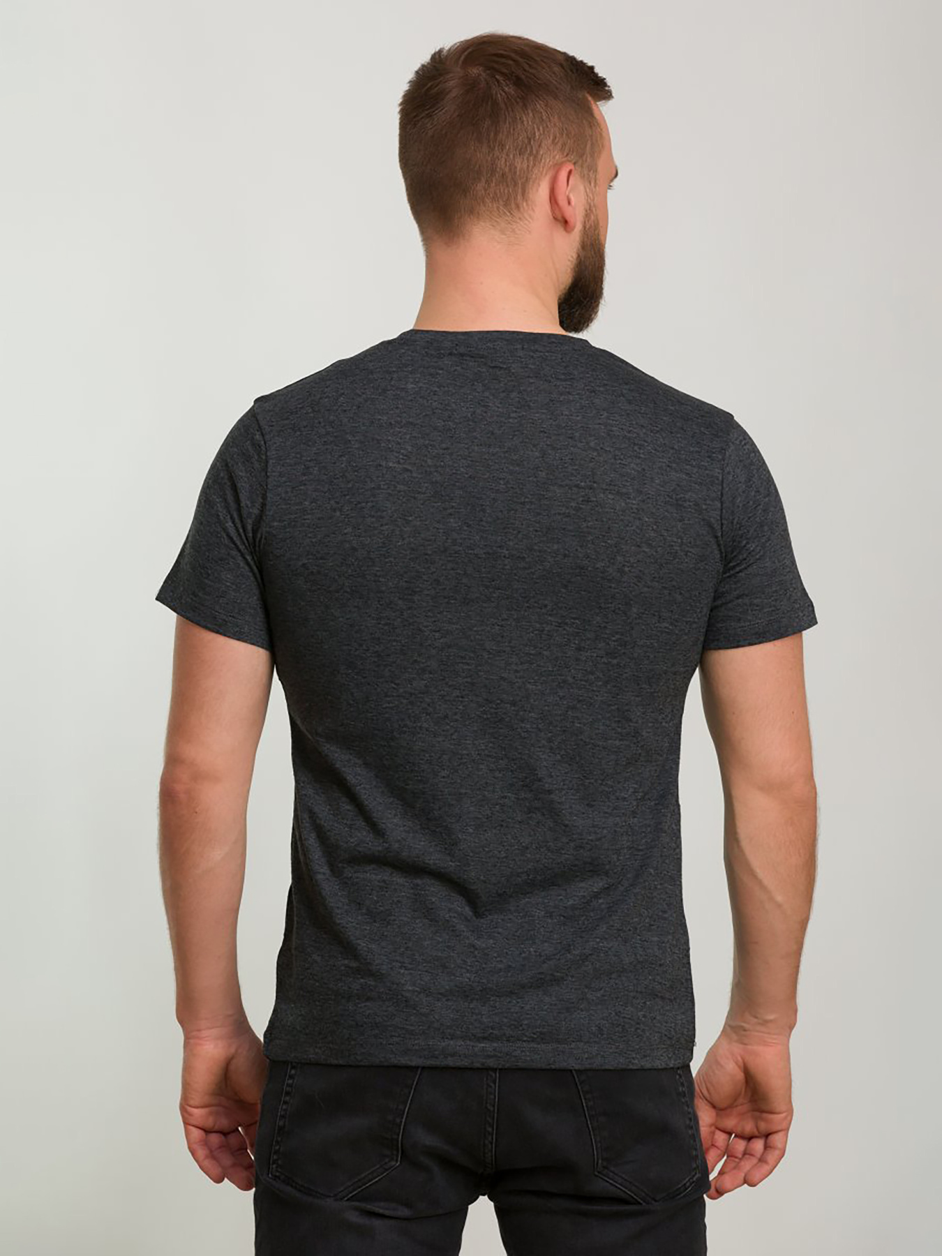 Футболка Trend Collection модель TC6206GreyFTBLK Фото