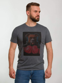 Футболка Trend Collection модель TC6202GreyFTBLK Фото