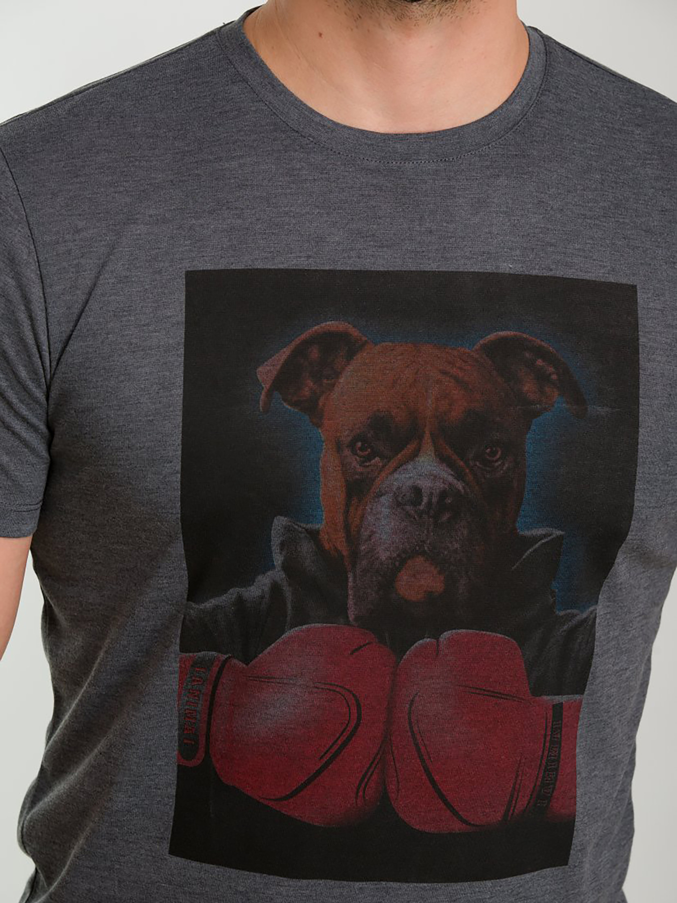 Футболка Trend Collection модель TC6202GreyFTBLK Фото